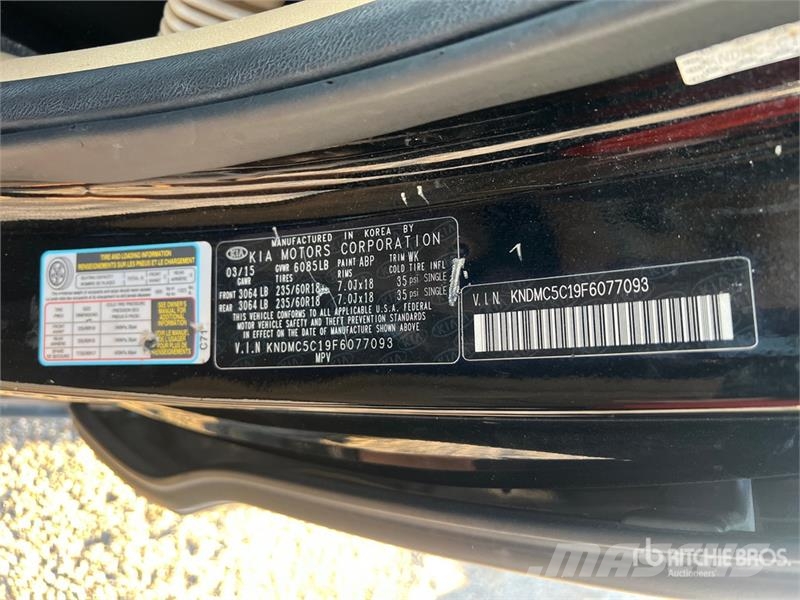 Kia Sedona Легковые автомобили