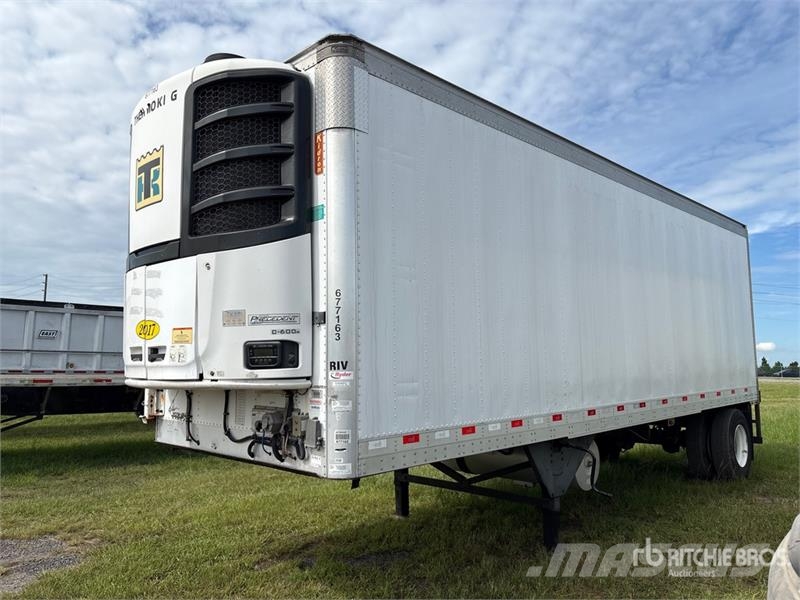Kidron 28 ft x 102 in S/A Multi -Temp Refrigerated Traile Piekabes ar temperatūras kontroli