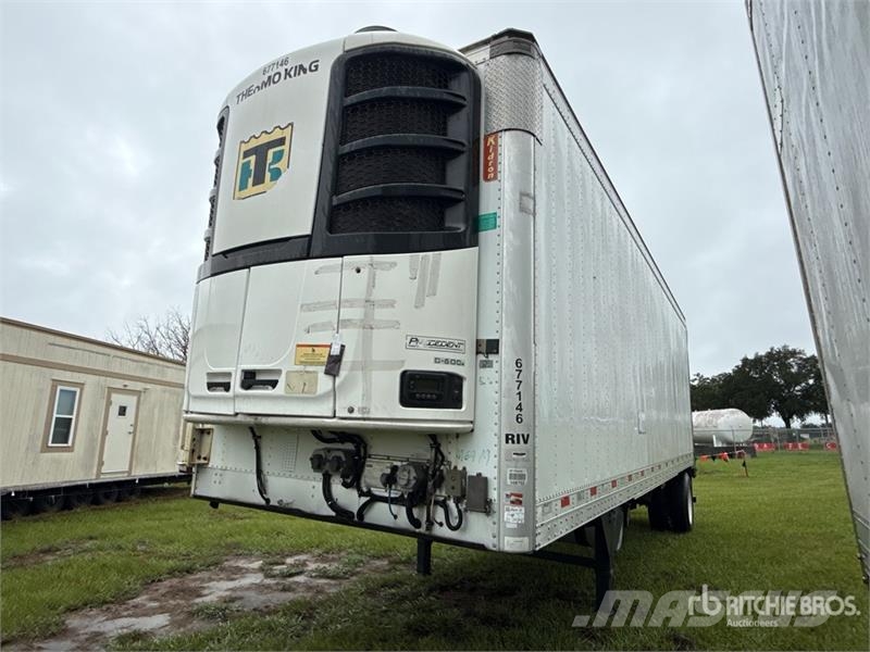 Kidron 28 ft x 102 in S/A Multi -Temp Refrigerated Traile 온도 조절식 세미 트레일러