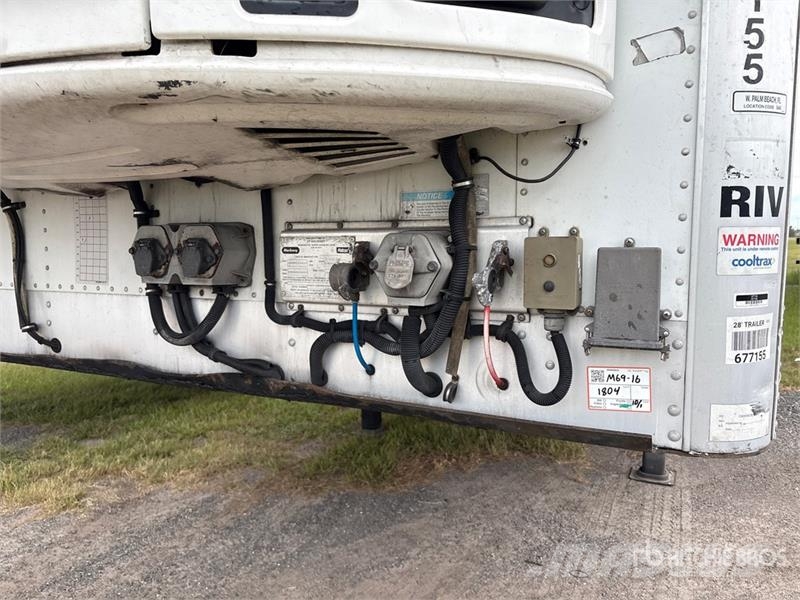 Kidron 28 ft x 102 in S/A Multi -Temp Refrigerated Traile Temperature controlled semi-trailers
