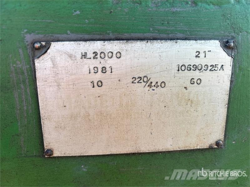 Kingston HL2000 Lathe Gradbeništvo - drugo