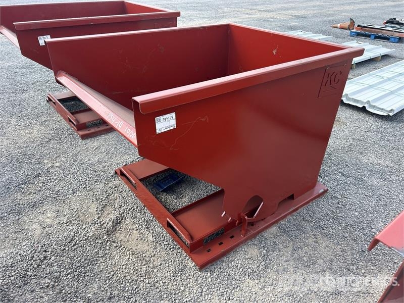 Kit Containers 2.0YFT-SDH 5 ft 3 in 2 cyd Self-Dum Tartályok és tölcsérek