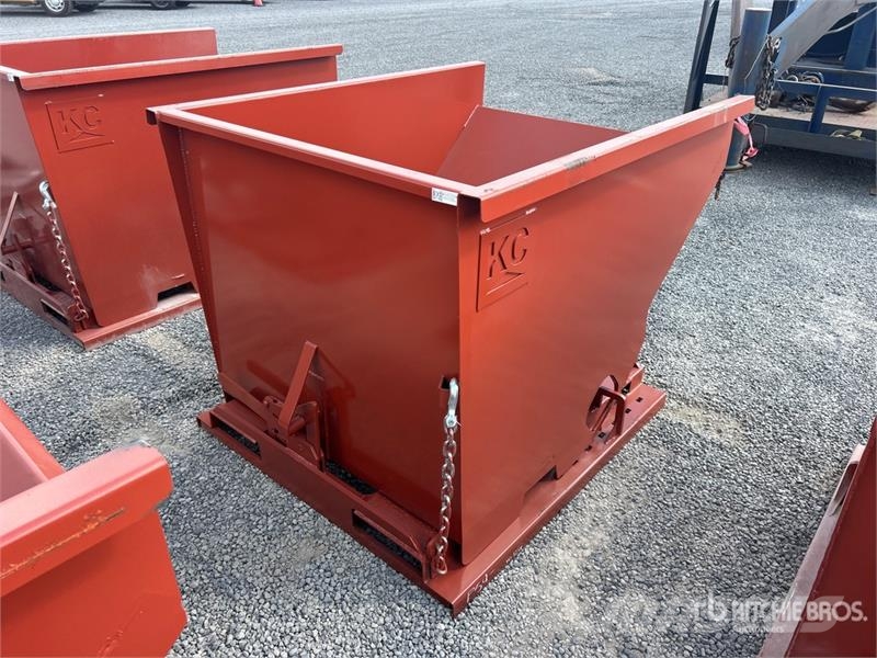 Kit Containers 2.0YFT-SDH 5 ft 3 in 2 cyd Self-Dum Tartályok és tölcsérek