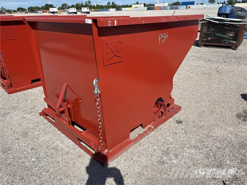 Kit Containers 2.0YFT-SDH 60 in 2 cyd Self-Dumping 装料架和装料斗