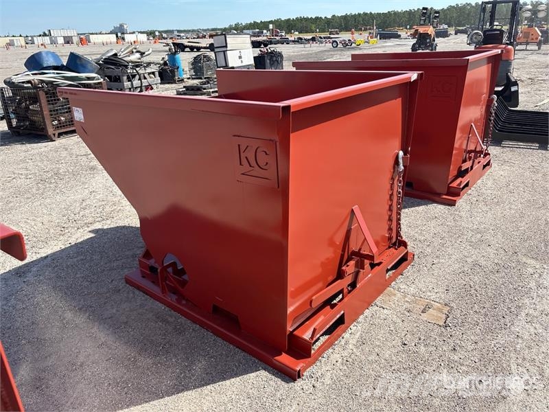 Kit Containers 2.0YFT-SDH 62 in 2 cyd Self-Dumping 装料架和装料斗