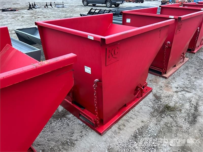  Kit Containers 2.0YFT-SDH 5 ft 2.5 in Self-Dumping الحاويات والقواديس