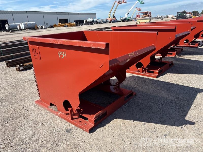 Kit Containers 2.0YFT-SDH 60 in 2 cyd Self-Dumping 装料架和装料斗