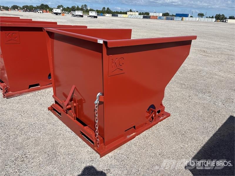 Kit Containers 2.0YFT-SDH 60 in 2 cyd Self-Dumping 装料架和装料斗