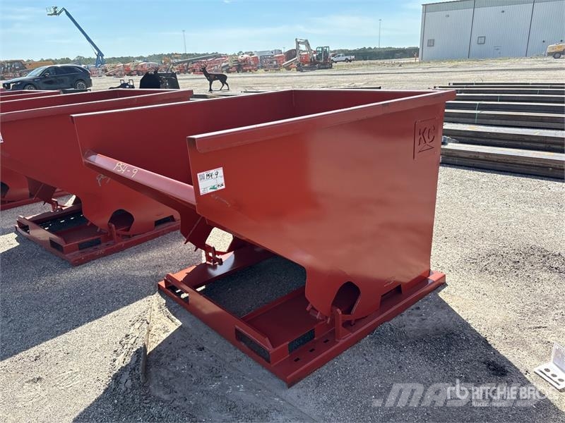 Kit Containers 2.0YFT-SDH 60 in 2 cyd Self-Dumping 装料架和装料斗