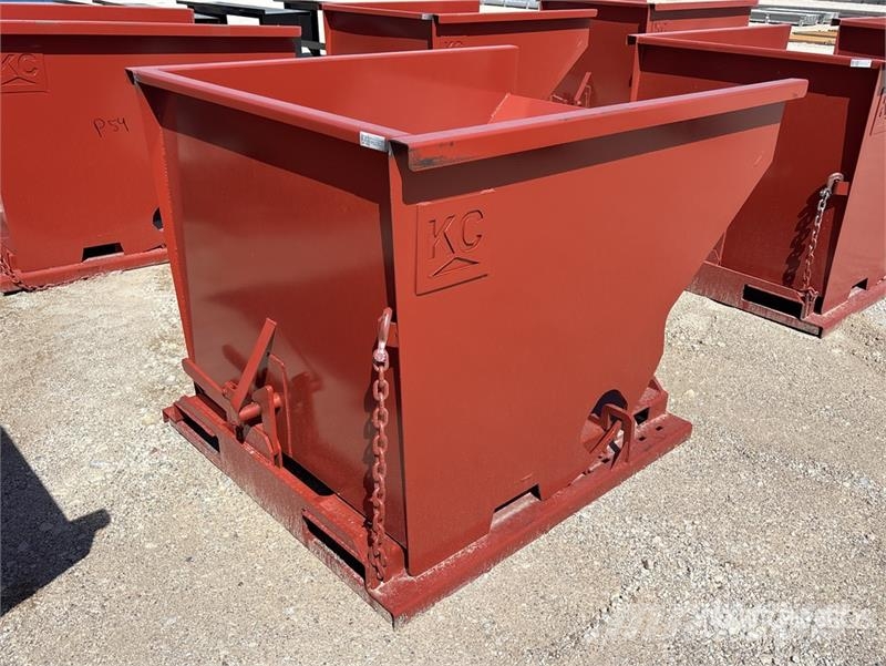 Kit Containers 2.0YFT-SDH 5 ft 8 in Self-Dumping H Bins and hoppers