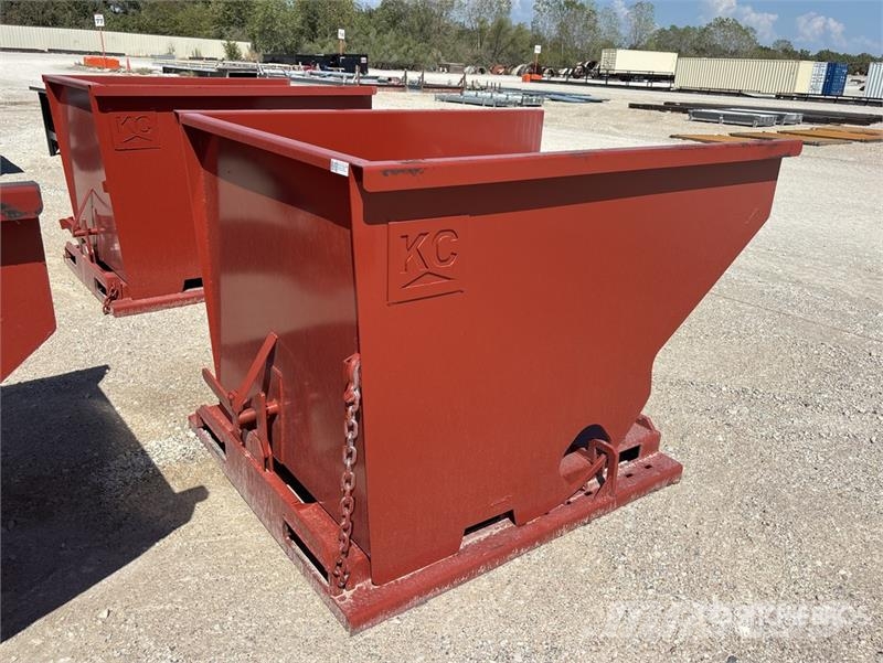  Kit Containers 2.0YFT-SDH 5 ft 8 in Self-Dumping H Bins and hoppers