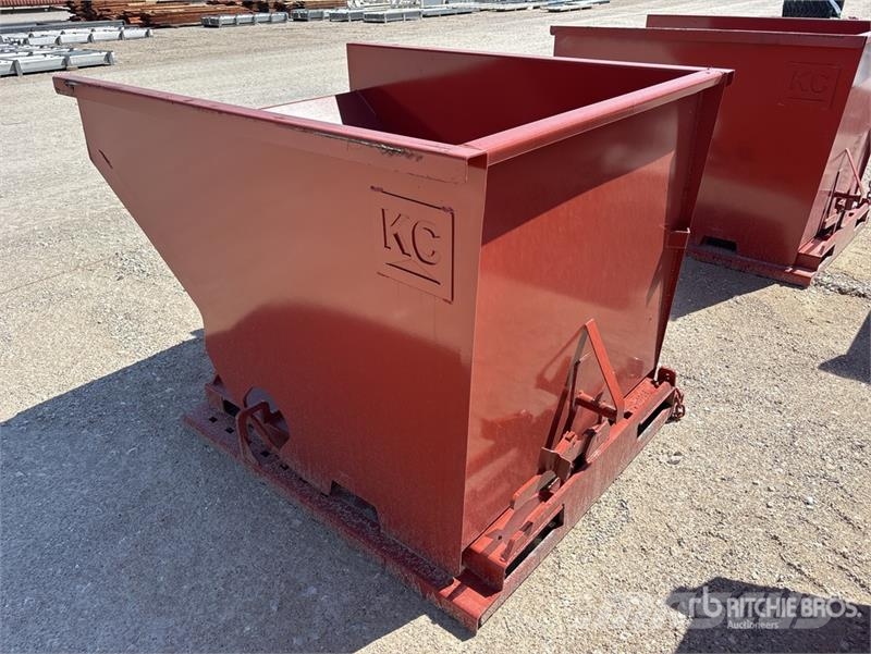 Kit Containers 2.0YFT-SDH 5 ft 8 in Self-Dumping H Bins and hoppers