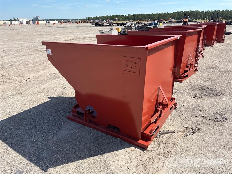Kit Containers 2.0YFT-SDH 60 in 2 cyd Self-Dumping 装料架和装料斗