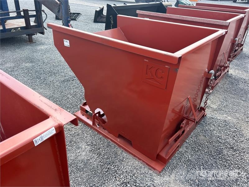 Kit Containers 2.0YFT-SDH 5 ft 3 in 2 cyd Self-Dum Tartályok és tölcsérek