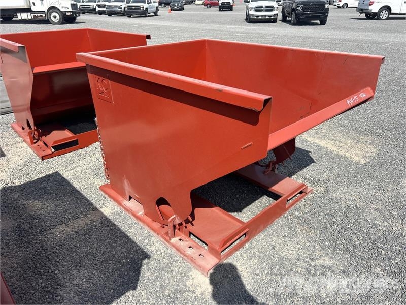 Kit Containers 2.0YFT-SDH 5 ft 3 in 2 cyd Self-Dum Tartályok és tölcsérek
