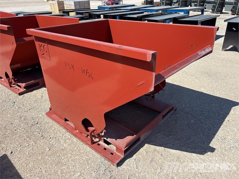 Kit Containers 2.0YFT-SDH 5 ft 8 in Self-Dumping H Bins and hoppers