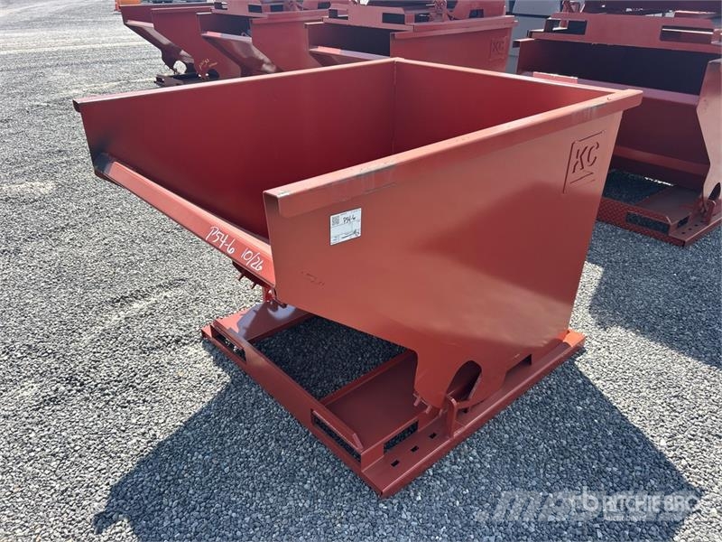 Kit Containers 2.0YFT-SDH 5 ft 2 in 2 cyd Self-Dum Fülltrichter und Füllschächte