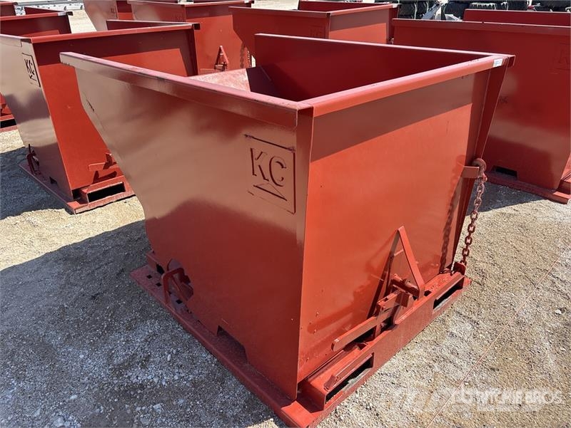Kit Containers 2.0YFT-SDH 5 ft 8 in Self-Dumping H Bins and hoppers
