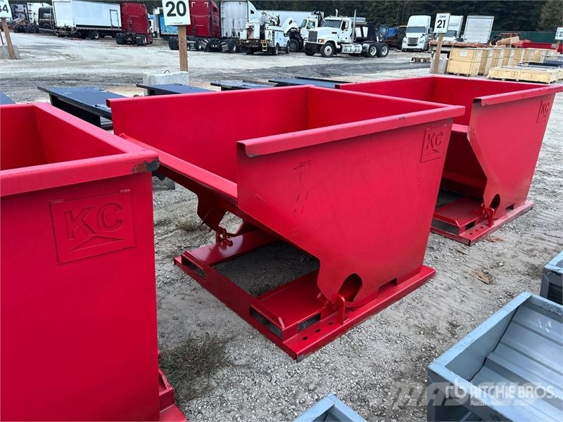  Kit Containers 2.0YFT-SDH 5 ft 2.5 in Self-Dumping الحاويات والقواديس