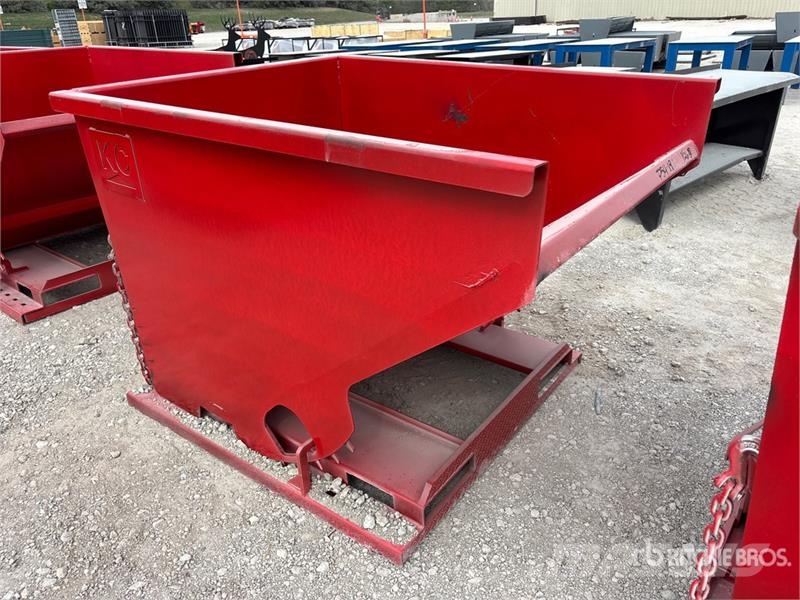  Kit Containers 2.0YFT-SDH 5 ft 6 in Self-Dumping H Grain bins