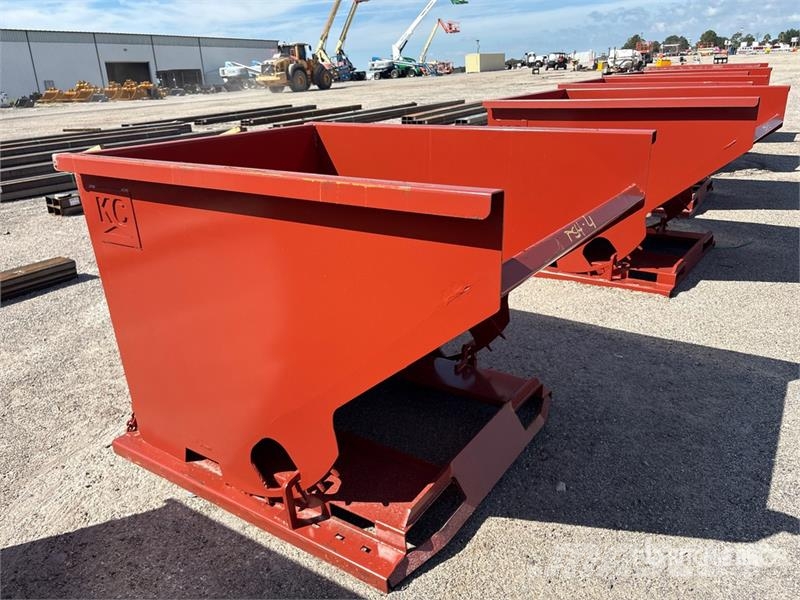 Kit Containers 2.0YFT-SDH 60 in 2 cyd Self-Dumping 装料架和装料斗