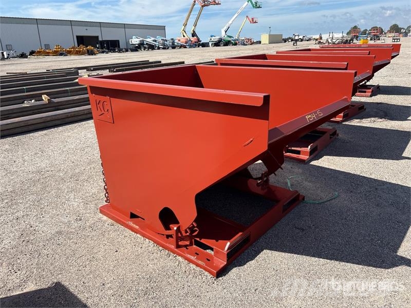 Kit Containers 2.0YFT-SDH 60 in 2 cyd Self-Dumping 装料架和装料斗