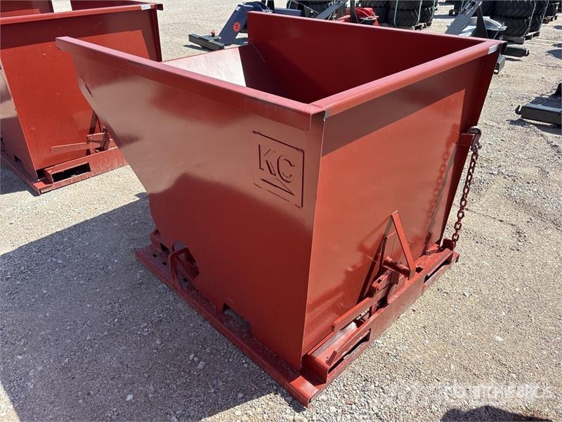 Kit Containers 2.0YFT-SDH 5 ft 8 in Self-Dumping H Bins and hoppers