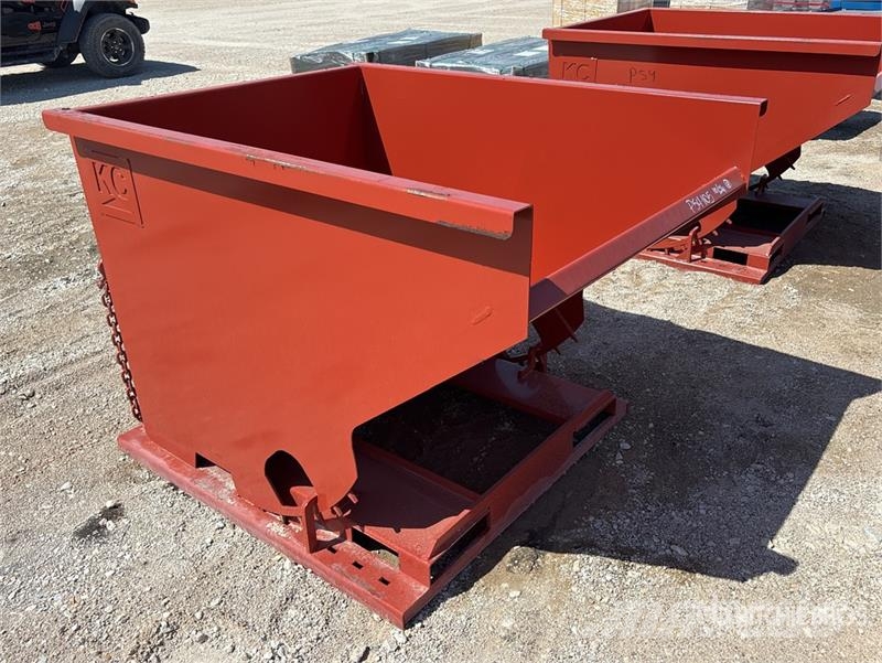 Kit Containers 2.0YFT-SDH 5 ft 8 in Self-Dumping H Bins and hoppers