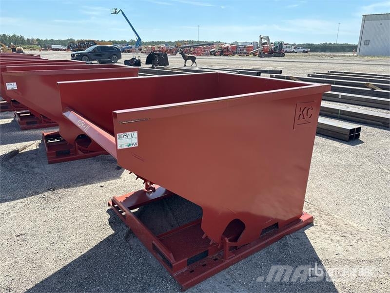 Kit Containers 2.0YFT-SDH 60 in 2 cyd Self-Dumping 装料架和装料斗