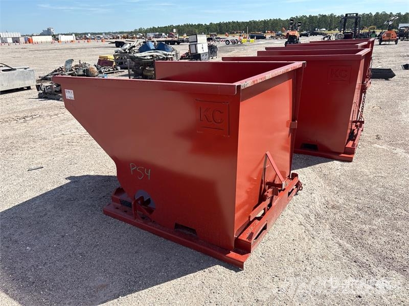 Kit Containers 2.0YFT-SDH 60 in 2 cyd Self-Dumping 装料架和装料斗