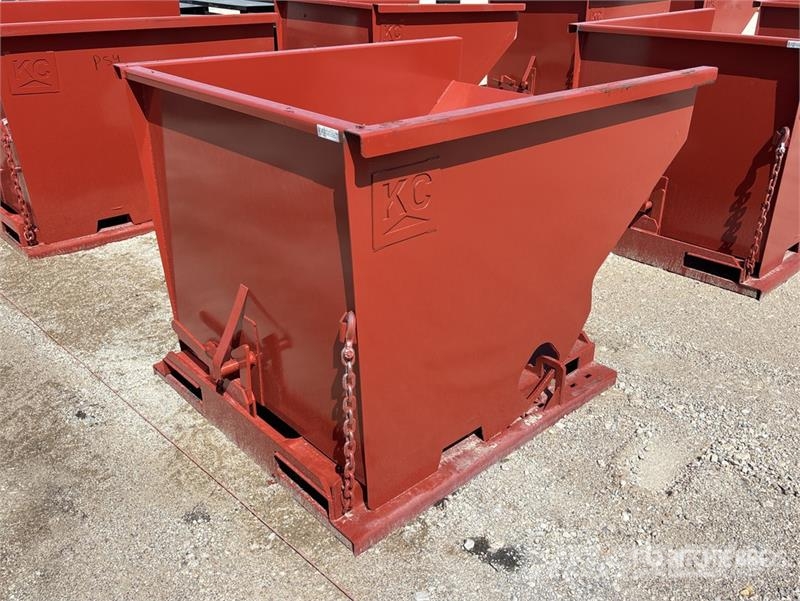 Kit Containers 2.0YFT-SDH 5 ft 8 in Self-Dumping H Bins and hoppers