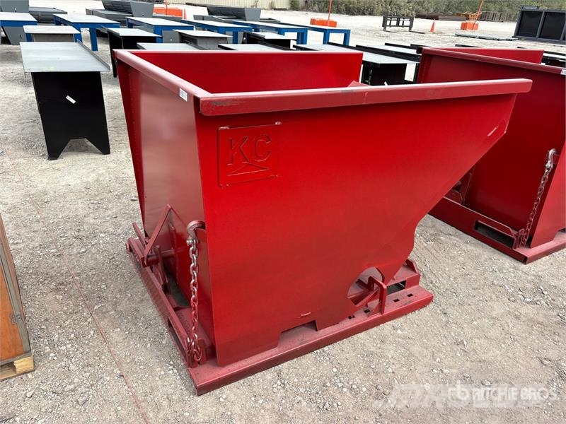 Kit Containers 2.0YFT-SDH 5 ft 6 in Self-Dumping H Grain bins