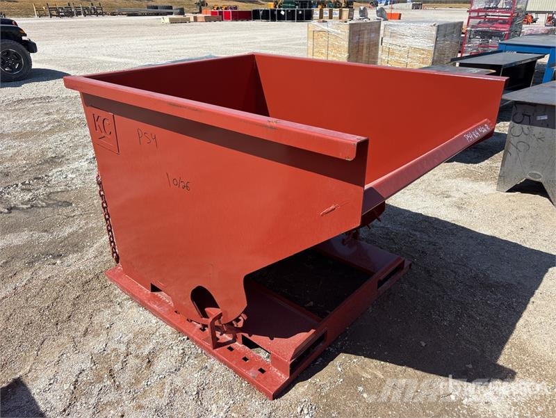 Kit Containers 2.0YFT-SDH 5 ft 8 in Self-Dumping H Bins and hoppers