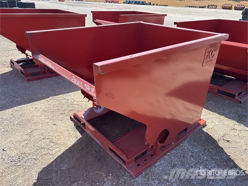 Kit Containers 2.0YFT-SDH 5 ft 8 in Self-Dumping H Bins and hoppers