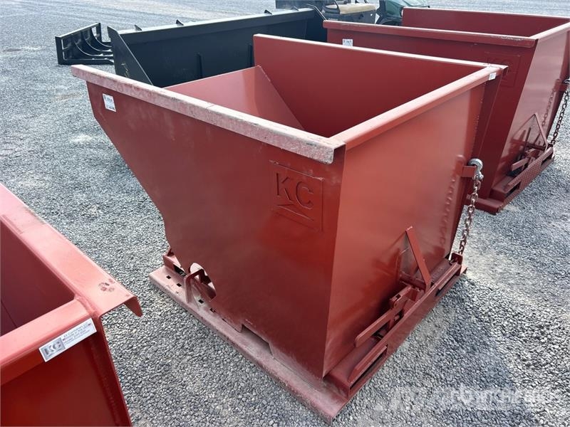 Kit Containers 2.0YFT-SDH 5 ft 3 in 2 cyd Self-Dum Tartályok és tölcsérek