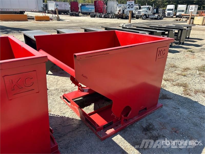 Kit Containers 2.0YFT-SDH 5 ft 2.5 in Self-Dumping Zásobníky a násypky