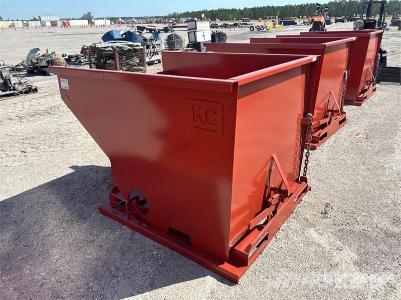 Kit Containers 2.0YFT-SDH 60 in 2 cyd Self-Dumping 装料架和装料斗