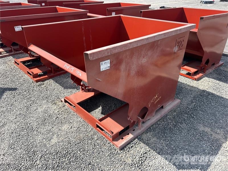 Kit Containers 2.0YFT-SDH 5 ft 3 in 2 cyd Self-Dum Tartályok és tölcsérek