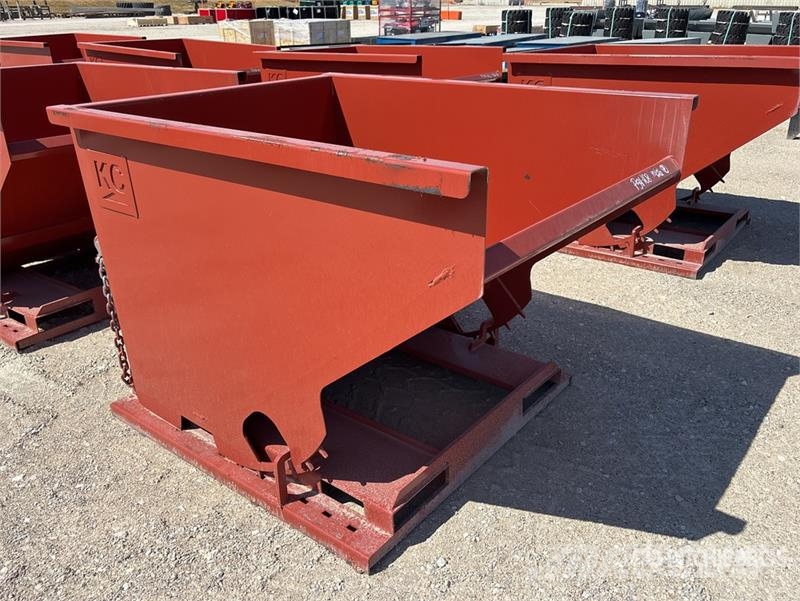 Kit Containers 2.0YFT-SDH 5 ft 8 in Self-Dumping H Bins and hoppers