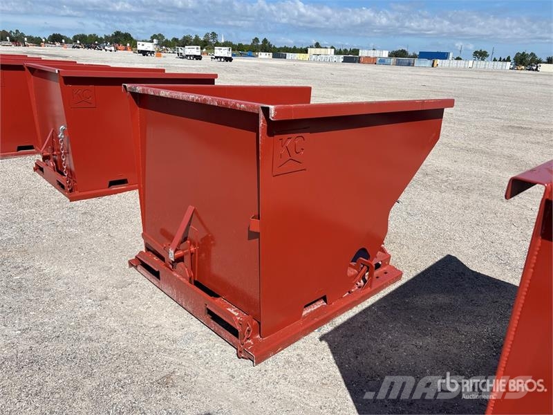 Kit Containers 2.0YFT-SDH 60 in 2 cyd Self-Dumping 装料架和装料斗