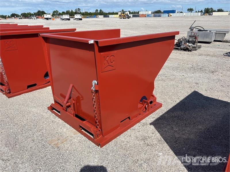 Kit Containers 2.0YFT-SDH 62 in 2 cyd Self-Dumping 装料架和装料斗