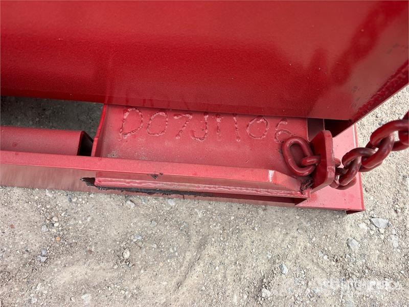 Kit Containers 2.0YFT-SDH 5 ft 6 in Self-Dumping H Apcirkņi un piltuves