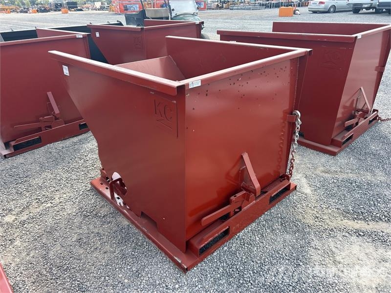 Kit Containers 2.0YFT-SDH 5 ft 3 in 2 cyd Self-Dum Tartályok és tölcsérek