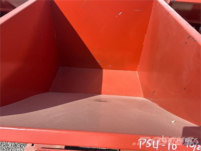 Kit Containers 2.0YFT-SDH 5 ft 3 in 2 cyd Self-Dum Tartályok és tölcsérek