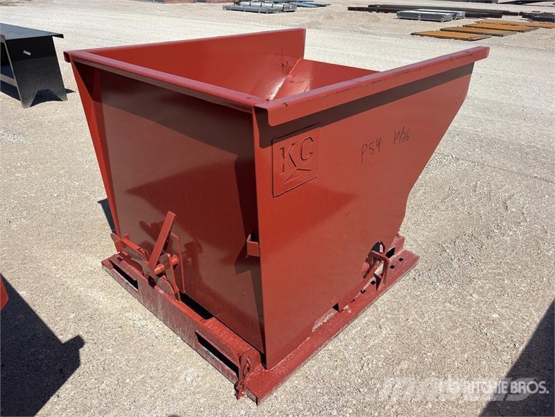 Kit Containers 2.0YFT-SDH 5 ft 8 in Self-Dumping H Bins and hoppers