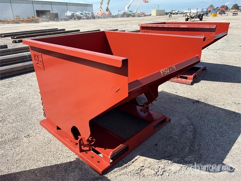 Kit Containers 2.0YFT-SDH 60 in 2 cyd Self-Dumping 装料架和装料斗