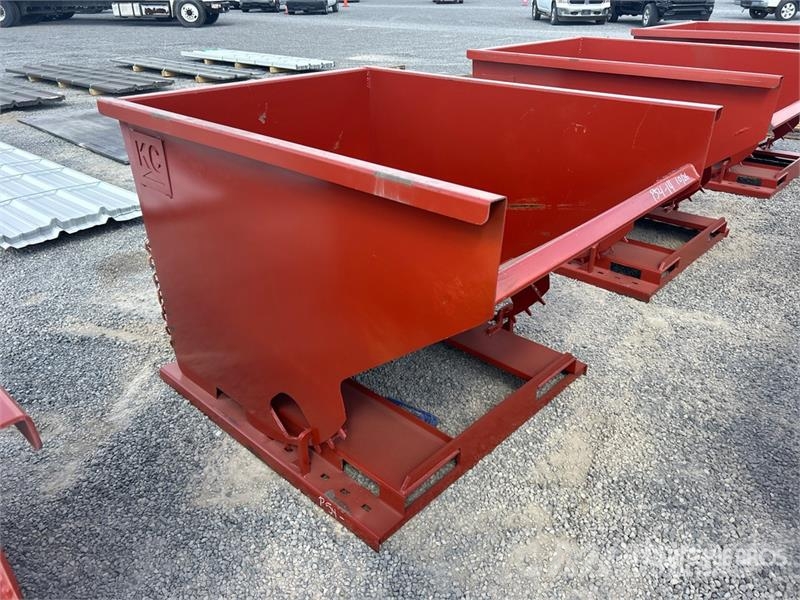 Kit Containers 2.0YFT-SDH 5 ft 3 in 2 cyd Self-Dum Tartályok és tölcsérek