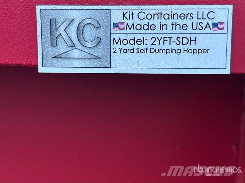 Kit Containers 2.0YFT-SDH 5 ft 2.5 in Self-Dumping Сметосъбиращи и Самосвали