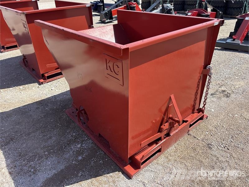 Kit Containers 2.0YFT-SDH 5 ft 8 in Self-Dumping H Bins and hoppers