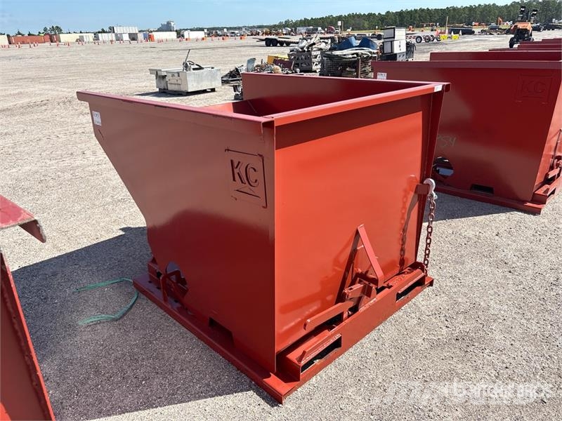 Kit Containers 2.0YFT-SDH 60 in 2 cyd Self-Dumping 装料架和装料斗